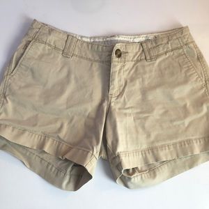 khaki shorts